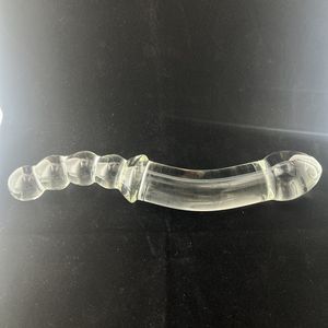 हॉट सेलिंग वयस्क सेक्स खिलौना पारदर्शी बोरोसिलिकेट ग्लास लिंग डिल्डो 100% वाटरप्रूफ ईएफजे ब्रांड योनि गुदा के लिए - Product Image 2