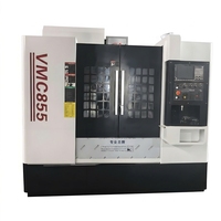Centro de Mecanizado Vertical CE VMC855 de Alta Precisión, Estable, Automatizado, Multifuncional, Fácil de Usar, Alta Productividad, Piezas de Calidad