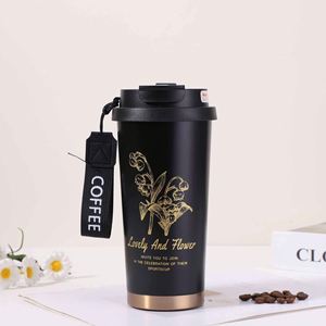 Lily of the Valley Stainless Steel Travel <b>Coffee</b> Cup - Product Image 4