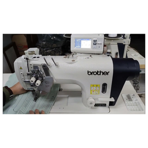 Nouvelle machine à coudre à <span class=keywords><strong>double</strong></span> aiguille informatisée Brother T-8752D, machine à point noué à <span class=keywords><strong>double</strong></span> aiguille 8752 avec grand crochet - Product Image 1