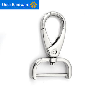 Экологичные аксессуары из цинкового сплава, <span class=keywords><strong>D</strong></span>-кольцо, плечевой ремень, защелкивающийся крюк - Product Image 6