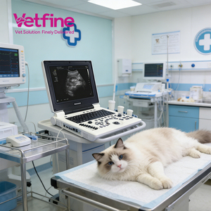Ecógrafo Doppler Portátil Blanco y Negro para Laptop, Dispositivo Médico de Metal, <span class=keywords><strong>Fisioterapia</strong></span>, Ultrasonido Veterinario - Product Image 3