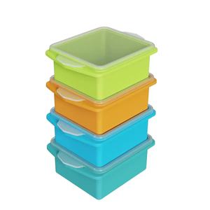 Molde de hielo cuadrado grande al por mayor de fábrica, rejilla de hielo de silicona de gran capacidad para sopa, ideal para exportación. - Product Image 3