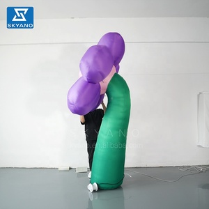 Ballon gonflable d'art <span class=keywords><strong>Alice</strong></span> <span class=keywords><strong>au</strong></span> <span class=keywords><strong>pays</strong></span> <span class=keywords><strong>des</strong></span> <span class=keywords><strong>merveilles</strong></span> Sculpture en fleurs Installation d'art gonflable pour la décoration Accessoires de scène - Product Image 6