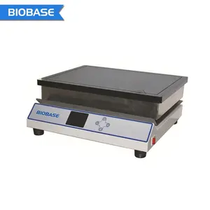 Placa caliente de grafito biobase, controlador PID de pantalla digital, placa caliente de grafito, diseño de doble carcasa, placa caliente para laboratorio