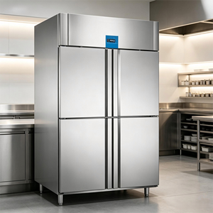 Refrigerador Industrial Comercial para Hoteles, con Enfriamiento por Aire, Pantalla Digital, Mecánico, de Cuatro Puertas, Vertical, de Una Sola Temperatura - Product Image 2