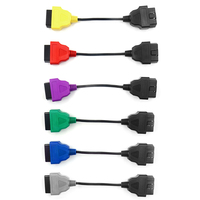 Cable Adaptador de Diagnóstico OBD2 de 6 Colores para FiatECUScan y Ecu Scan para Fi-at, Al-fa Ro-meo y Lan-cia