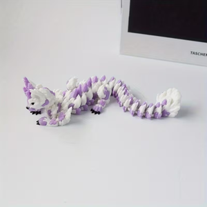 Ornements Cadeaux Chat et Dragon Imprimés en 3D, Décorations d'Intérieur, Ornements de Bureau, Décorations de Fêtes Rêveuses - Product Image 6