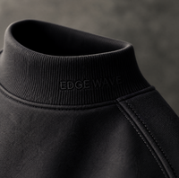 Vente en gros directe d'usine, sweat-shirt à col roulé vintage en coton mélangé pour hommes, logo personnalisé avec plusieurs options de personnalisation