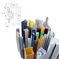 Perfiles de Plástico de Extrusión de PVC y Polipropileno a Precio Económico - Tamaño/Forma Personalizables, Resistentes a los Rayos UV y a la Intemperie, Certificados ISO9001