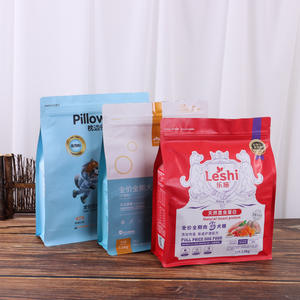 Sacs en plastique PE autoportants et auto-scellants avec fermeture éclair, réutilisables, design hexagonal, pour l'emballage alimentaire en supermarché et les expositions - Product Image 3