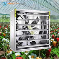 Ventilateur axial de 1,1 kW 380 V 50 Hz pour équipement avicole, élevage de poulets de chair et de poules pondeuses, ventilateur électrique mural