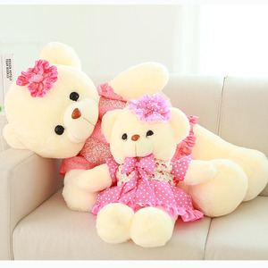 Vendita Diretta dalla Fabbrica: Orsacchiotto Abbracciabile Carino e Creativo, Peluche Morbido di Grandi Dimensioni 60-120cm, Stile Coppia con Gonna - Product Image 5