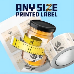 Etiquetas Adhesivas Personalizadas con Logotipo, Resistentes al Agua, Removibles, de Vinilo, Impresión de Hojas de Etiquetas Adhesivas Personalizadas, Etiqueta Autoadhesiva para Tubo de Bálsamo Labial - Product Image 5