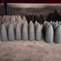 Composants de machines métallurgiques : Rouleaux de laminoir, Têtes de rouleaux perforées en alliage de chrome haute dureté pour l'acier sans soudure
