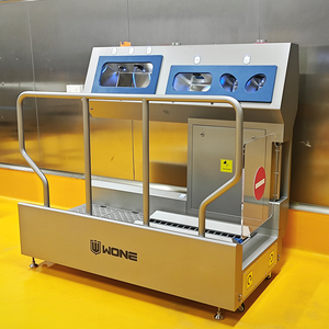 WONE manos inteligentes Limpieza de calzado equipo desinfectante ESTACIÓN DE HIGIENE PARA planta de procesamiento de alimentos - Product Image 3