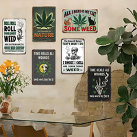Póster Metálico Personalizado al por Mayor con Impresión UV para Decoración del Hogar, Letreros de Pared para Bares, Letreros Metálicos de Estaño Vintage Retro