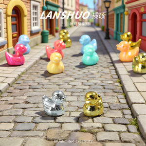 Lanshuo Acrylic <b>Duck</b> Ornaments Full 3d Home Decoration Craft Kit Spring 2026 - Product Image 2