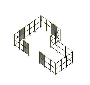 Safety guarding fence safety enclosures for machines protective