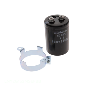 Condensador Original de 1500 uF para Montaje en Chasis LNY2G152MSEFBB, Condensador de Aluminio de 1500UF 20% 400V con Tornillo - Product Image 1
