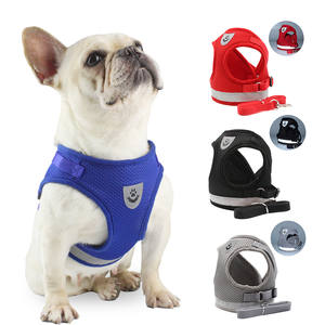Venda quente Novo Cão Trela De Segurança <span class=keywords><strong>Harness</strong></span> Vest pet colete arnês Pet Chest Strap Reflective Dog <span class=keywords><strong>Harness</strong></span> - Product Image 6