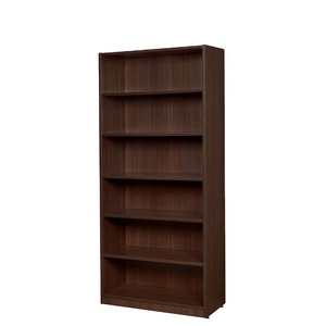 New Design Bookshelves Antique Reproduction Simple Antique <strong>Walnut</strong> Design 6 Layers Wall Cabinet <strong>Bookcase</strong> - Product Image 1