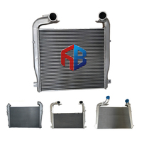 Truk Aluminium Intetcooler untuk Scania 2,3,4/P,G,R,T Series Banyak Item Mengisi Pendingin Udara untuk Truk Tugas Berat
