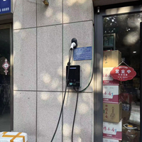Pengisi Daya EV Rumah Tipe 2 AC 22kW Single Gun yang Dipasang di Dinding dengan Kontrol Aplikasi IP54