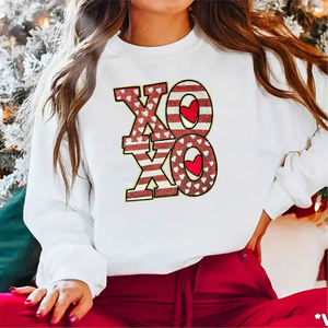 Valentinstag Personalisierte Bestickte Große Glitzer-Pailletten-Herz-Stickerei Aufbügelbare Patches für Kleidung - Product Image 6