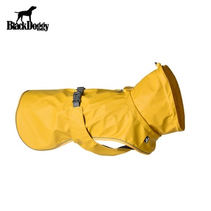 디자이너 애완 동물 의류 봄 여름 노란색 대형 개 폴리에스터 비옷 비바람에 견디는 독일 포인터 - Product Image 3