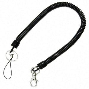 Lanière enroulée élastique en PVC plastique personnalisée pour la promotion - Product Image 1