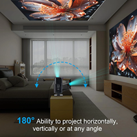 Usine en gros 4K prise en charge 720P Android 11 projecteur HD720P HY320 MINI double Wifi6 BT5.0 cinéma extérieur Portable projecteur