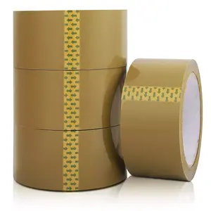 Transparent Clear BOPP Jumbo Roll Adhesive Tape OPP Packing Carton Sealing BOPP & Box Packaging with High Visibility Seal