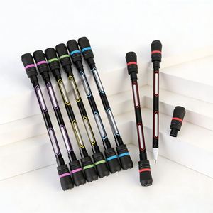 Bolígrafos Giratorios de Plástico Creativos al por Mayor, Bolígrafos de Gel Brillantes Azules de 0.5mm, Kawaii, con Logotipo Personalizado, Regalos Ideales para Niños - Product Image 1