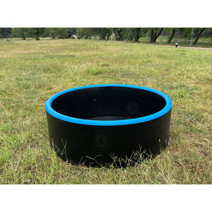 Tobogán interior de piscina inflable plegable de plástico resistente con juego de columpio para niños - Product Image 5