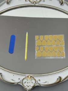 <span class=keywords><strong>Ongles</strong></span> <span class=keywords><strong>à</strong></span> Presser en Gros Bon Marché, <span class=keywords><strong>de</strong></span> Haute <span class=keywords><strong>Qualité</strong></span>, Taille Moyenne, Forme Cercueil, Motif Cœur Perle, French Manucure, <span class=keywords><strong>Faux</strong></span> <span class=keywords><strong>Ongles</strong></span> en Acrylique - Product Image 2