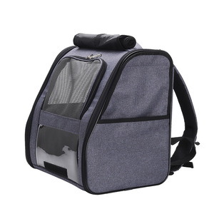 Anchong Pet <b>Backpack</b> Double Shoulder <b>Cat</b> Bag Breathable Mesh Portable For <b>Cats</b> And Dogs Under 15 Lbs - Product Image 5