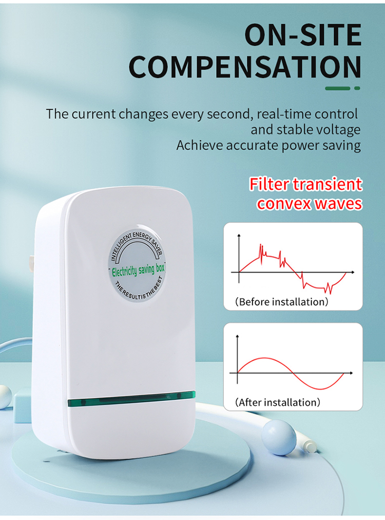 New Arrival 30KW Electricity Saving Box Electric Energy Power Saver Power Factor Saver