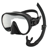 Masque de plongée sous-marin à faible volume d'usine lunettes de plongée étanches équipement de plongée prix ensemble de tuba