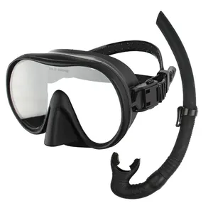 Fabrika sualtı düşük hacimli tüplü dalış maskesi su geçirmez dalış gözlük yüzmek dalış dişli fiyatları şnorkel seti
