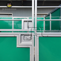 Prix d'usine – Écurie temporaire/abri pour chevaux en acier galvanisé avec toit