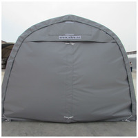 Tente de stockage industriel, grand entrepôt portable en PVC, abri dôme