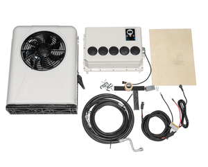 <span class=keywords><strong>Condizionatore</strong></span> d'Aria per Cabina Camion Alimentato a Batteria 12V 24V CNDE per <span class=keywords><strong>Motore</strong></span> FM13 D12 (2007-2013) - Product Image 1