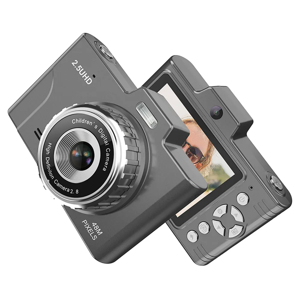 工場卸売Bulit-inマイク1080 FHDデジタルカメラ8Xデジタルズームカメラポケットカメラ学生用