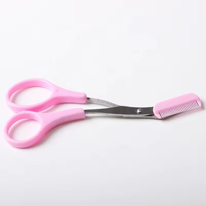 Tijeras para cejas con peine para cejas para mujer, tijeras para cejas, herramienta de maquillaje mágica - Product Image 4