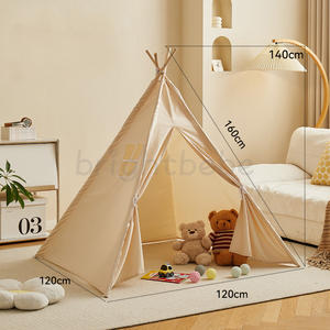 Brightbebe tente peluche de haute qualité pour enfants intérieur bébé <span class=keywords><strong>tipi</strong></span> sain nouveau produit pour les enfants - Product Image 2