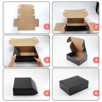 Boîte d'emballage de luxe pour montre en carton ondulé rigide avec logo personnalisé, matériaux recyclés, gaufrage, laminage mat, revêtement UV
