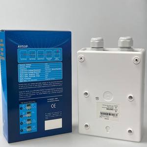 Interruptor automático de voltaje trifásico AVS3P 16A con protección contra sobrevoltaje y bajo voltaje para aires acondicionados y congeladores - Product Image 2