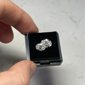 Oval D Color Moissanite Loose Stone Synthetic Lab Created For Jewelry Making - Product Image 3