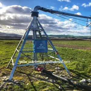 Automatic Farm Center Pivot Irrigation System / 360 Degree Rolling Agricultural Equipment Sprinkler